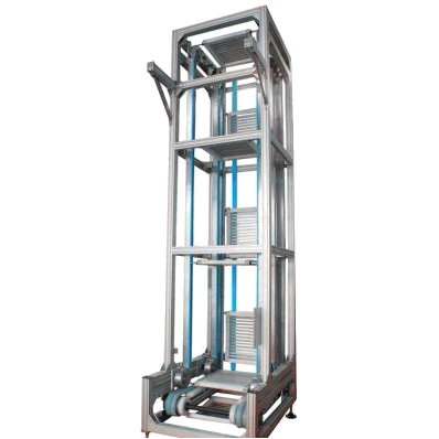 Transportador elevador para sistema de transporte Warahouse