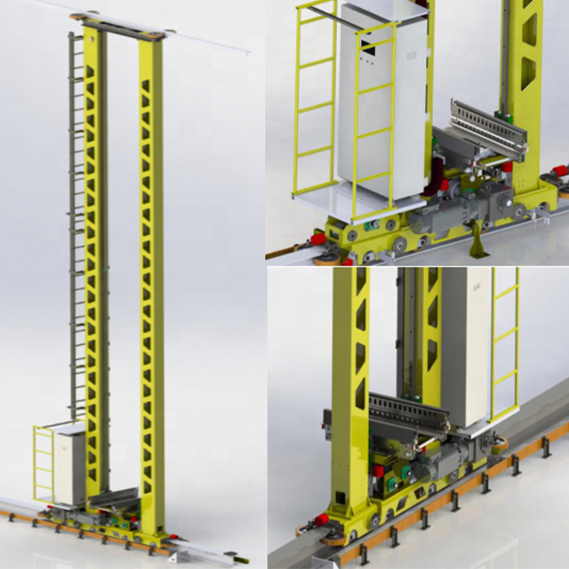 Armazém automático do empilhador de paletes ASRS para produtos farmacêuticos automotivos